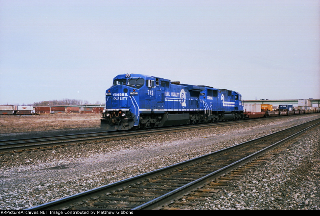 Conrail at Dewitt yard-date approximate